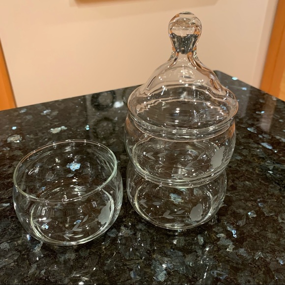 Princess House Kitchen Princess House Heritage Crystal Stackable